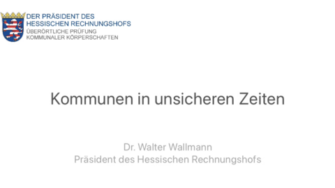 Kommunen in unsicheren Zeiten