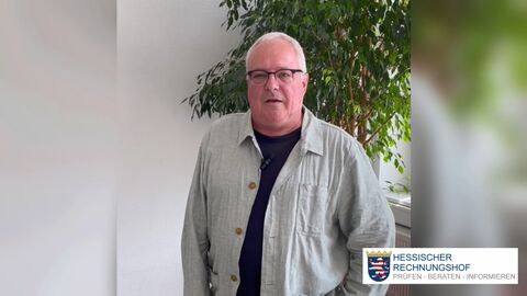 Präsidialabteilung Bernd Bräuner berichtet von seinen Aufgaben